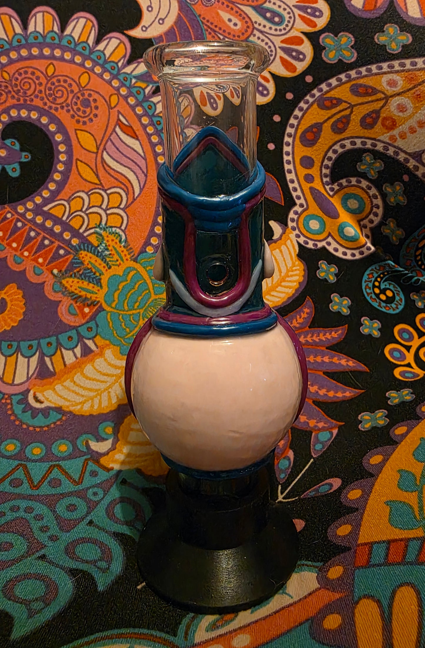 Lucha Libre Cyclops Pyrex Glass Bong #2 - 20cm